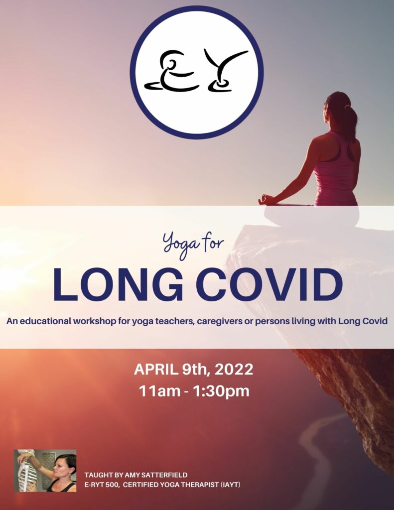 Yoga for Long Covid flyer